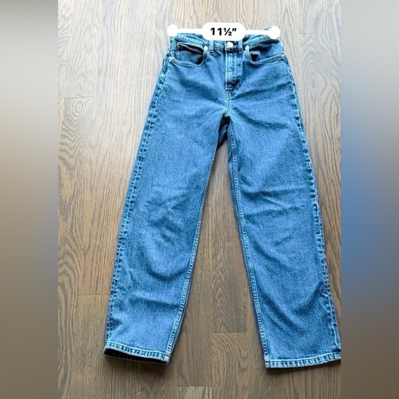Everlane Women’s The wet High Jeans Size 23 Blue preppy casual F - Picture 8 of 9